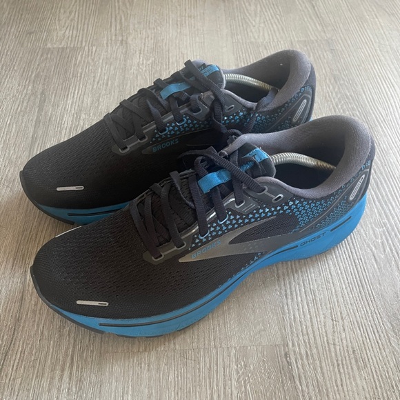 Brooks Ghost 14 Shoes Mens Size 10.5 Running Athletic Sneakers 1103691D056 - Picture 1 of 4